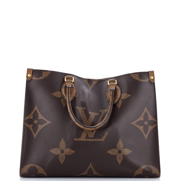 OnTheGo Tote Reverse Monogram Giant MM By Rebag