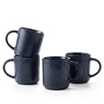 thumbnail image 1 of Onader 4-Pieces Coffee Mugs Set, Water Cups with Large Handle, 12 oz Ceramic Mugs Suitable for Tea Milk Latte, Stain-Resistant & Microwave Safe, Starry Blue, 1 of 8