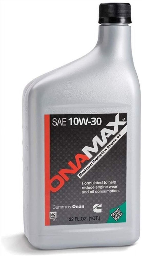 Onan A063E183 OnaMax Oil SAE 10W30 For Gasoline/LP Generator Engines
