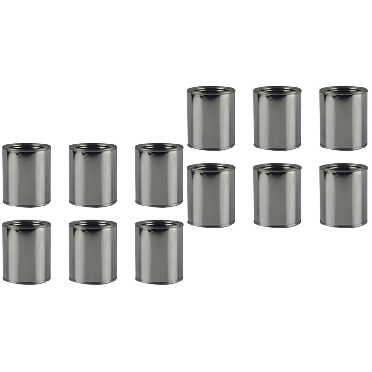 Onaparter 12 Pcs Ink Container Storage Can Empty Paint Cans with Lids ...