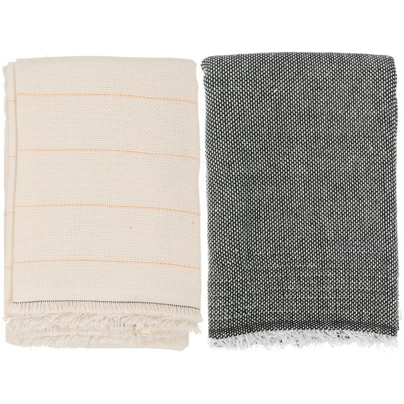 Onaparter 2 Pcs Carpet Backing Rug Supplies Fabric Floor Mat Liner Non-slip Bottom Supply Area Rugs As Shown