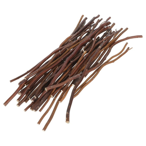 Onaparter 40pcs Wood Branch Natural Dry Branches Twigs Flower Arrangement Decor for DIY Woodworking Modelling Craft Sticks Wood Crafts 20cm/ 30cm (Coffee)