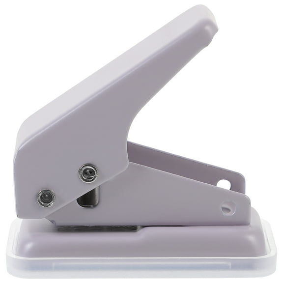 Onaparter Desktop Hole Punch Tool Hole Puncher Binder Puncher Paper Single Hole Puncher Office Supply As Shown