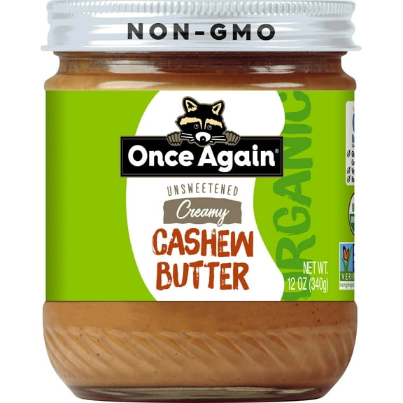 Once Again Butter Cashew Organic (Pack of 6)