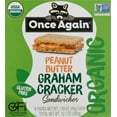 thumbnail image 1 of Once Again Graham Cracker Sandwiches Organic Gluten Free Peanut Butter 12.7 oz Pack of 2, 1 of 2
