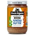 thumbnail image 1 of Once Again Natural Almond Butter Unsweetened & Salt Free Crunchy -- 16 oz Pack of 4, 1 of 2