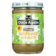 Once Again Organic Creamy Lightly Sweetened Sunflower Seed Butter 16 oz