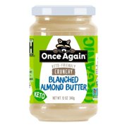 Once Again Organic Crunchy Blanched Almond Butter 12 oz