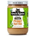 thumbnail image 1 of Once Again Organic Peanut Butter Creamy Unsweetened Salt Free -- 16 oz Pack of 2, 1 of 2
