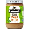 thumbnail image 1 of Once Again Organic Unsweetened Creamy Peanut Butter 16 oz, 1 of 3