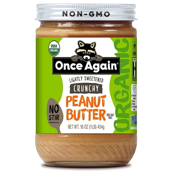 Once Again Peanut Butter Crunchy - 16 oz Pack of 2