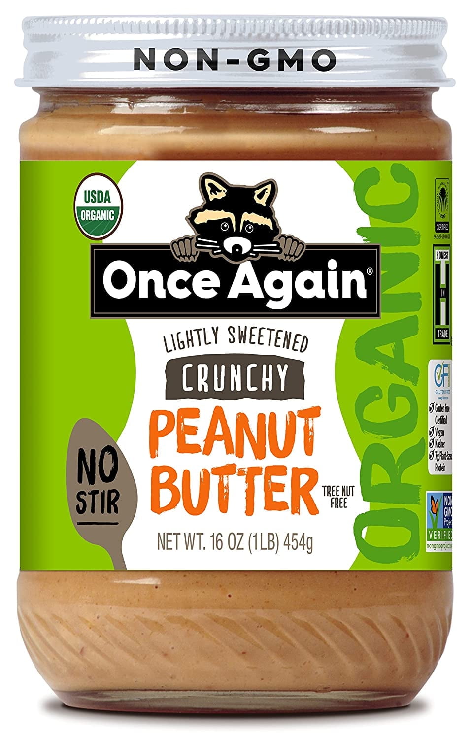 Once Again Peanut Butter Crunchy - 16 oz