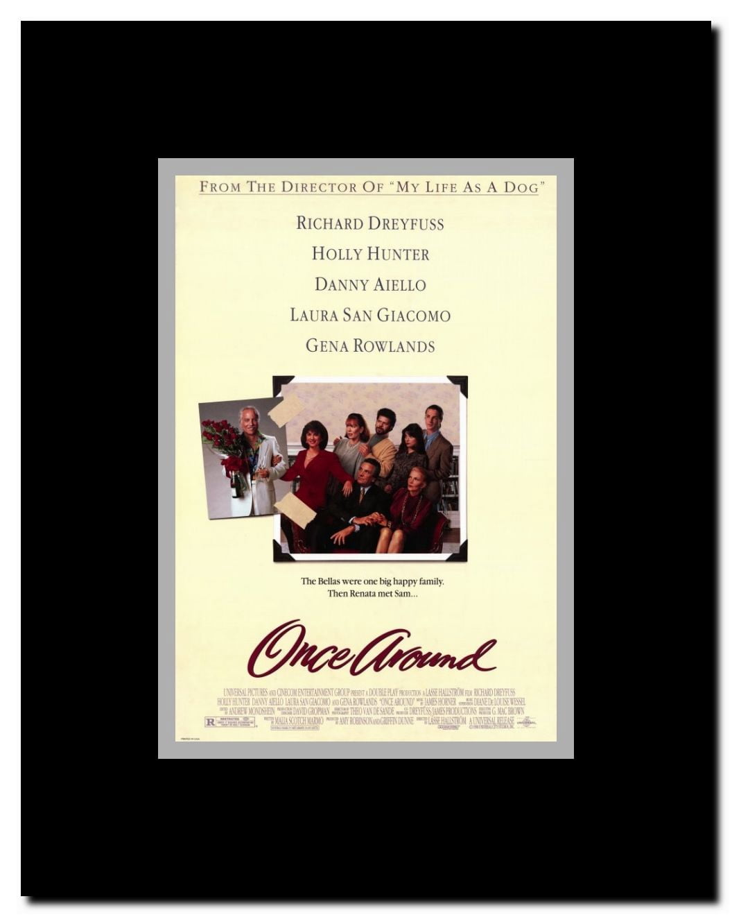 Once Around Framed Movie Poster