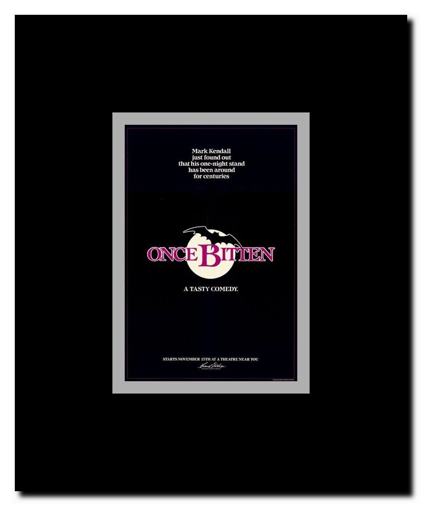 Once Bitten Framed Movie Poster
