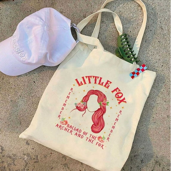 Once Upon A Broken Heart Tote Bag, Remember Little Fox, A Curse for True Love, Evangeline Fox, Jacks, Ballad of Never After, Caraval Bag