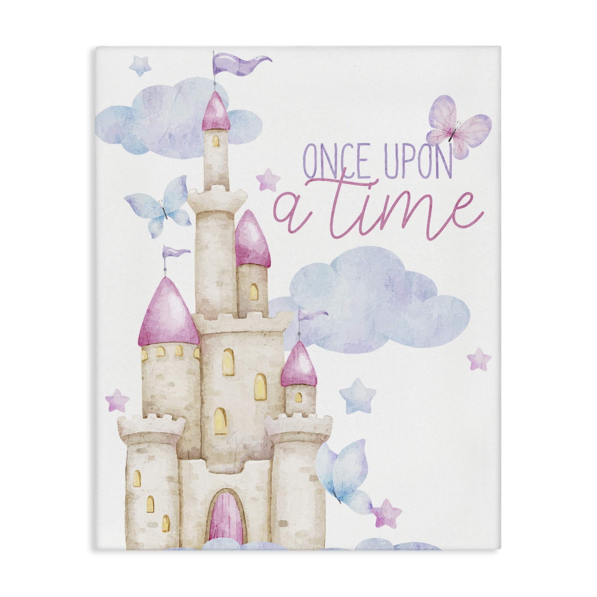 Once Upon A Time Castle Canvas Wall Art, design by Kim Allen