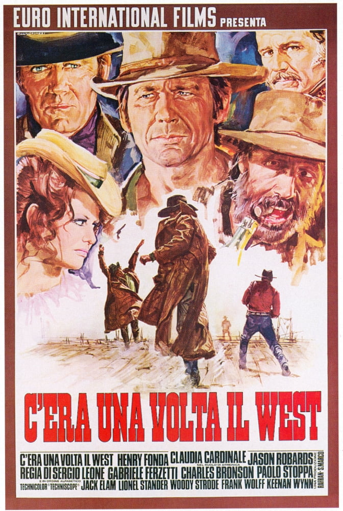 Once Upon A Time In The West Canvas Art - (11 x 17)