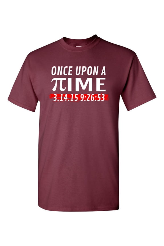 Once Upon A Time Pi Day Ultimate 3.14.15 DT Adult T-Shirt Tee