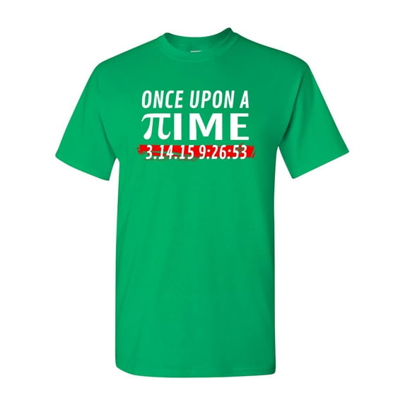 Once Upon A Time Pi Day Ultimate 3.14.15 DT Adult T-Shirt Tee