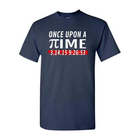 Once Upon A Time Pi Day Ultimate 3.14.15 DT Adult T-Shirt Tee
