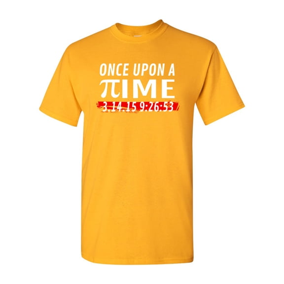 Once Upon A Time Pi Day Ultimate 3.14.15 DT Adult T-Shirt Tee