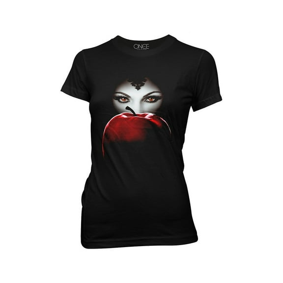 Once Upon A Time T-Shirt APPLE POSTER JUNIORS Officially Licensed