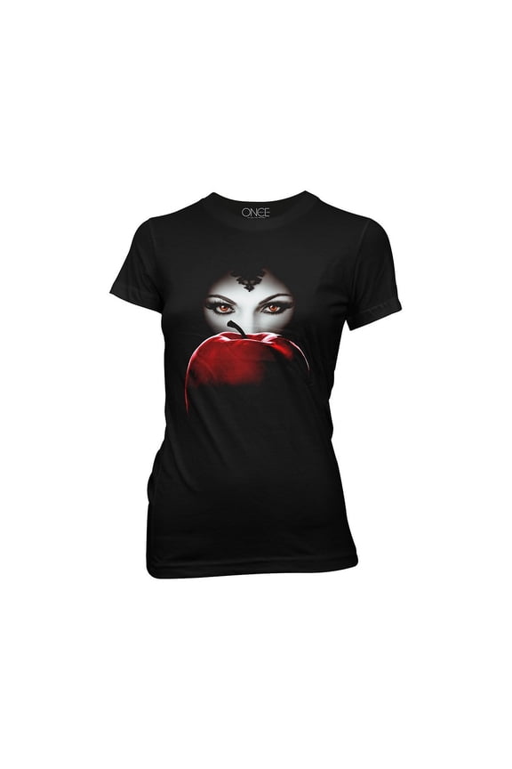 Once Upon A Time T-Shirt APPLE POSTER JUNIORS Officially Licensed