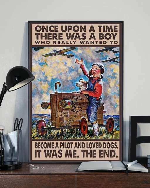 Metallschild 'Once Upon A Time' – Vintage Wanddekoration Für Garten, Bar, Zuhause, Witzig & Robust