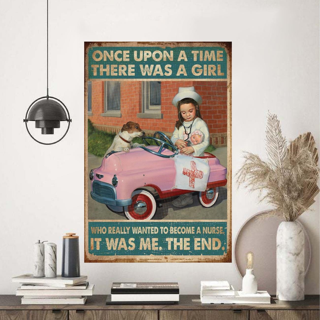 Once Upon A Time There Was A Girl Who Really Wanted To Become A Nurse ...