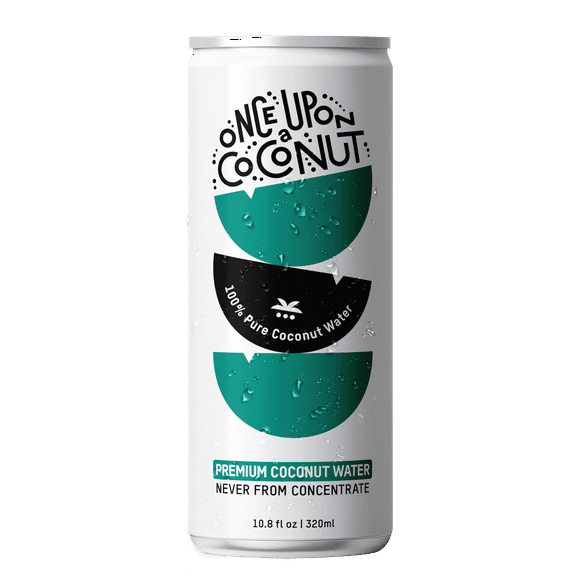 Once Upon a Coconut Premium Pure Coconut Water, 10.8 oz