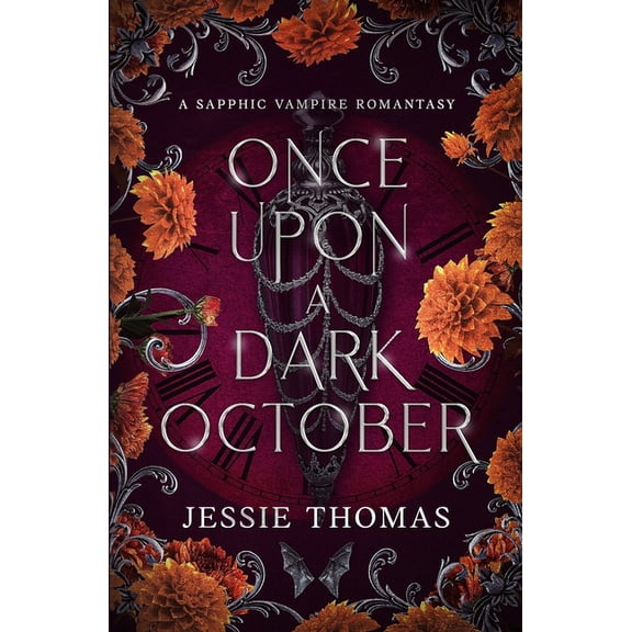 Once Upon a Dark October: A Sapphic Vampire Romantasy, (Paperback)