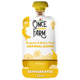 thumbnail image 1 of Once Upon a Farm Organic Refrigerated Baby Food Oatmeal Banana, 3.2oz Pouch, 1 of 10