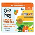 thumbnail image 1 of Once Upon a Farm Organic Smart Wheels Toddler Bar, Pineapple & Greens, 5ct, 1 of 16