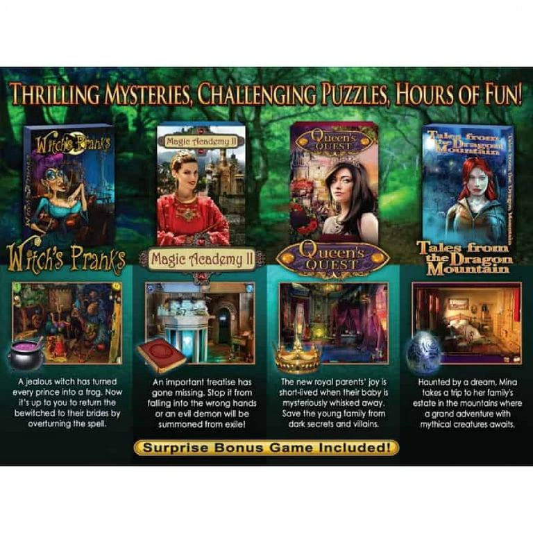 Once Upon a Time 2: Amazing Hidden Object Games (PC), 4 Pack 