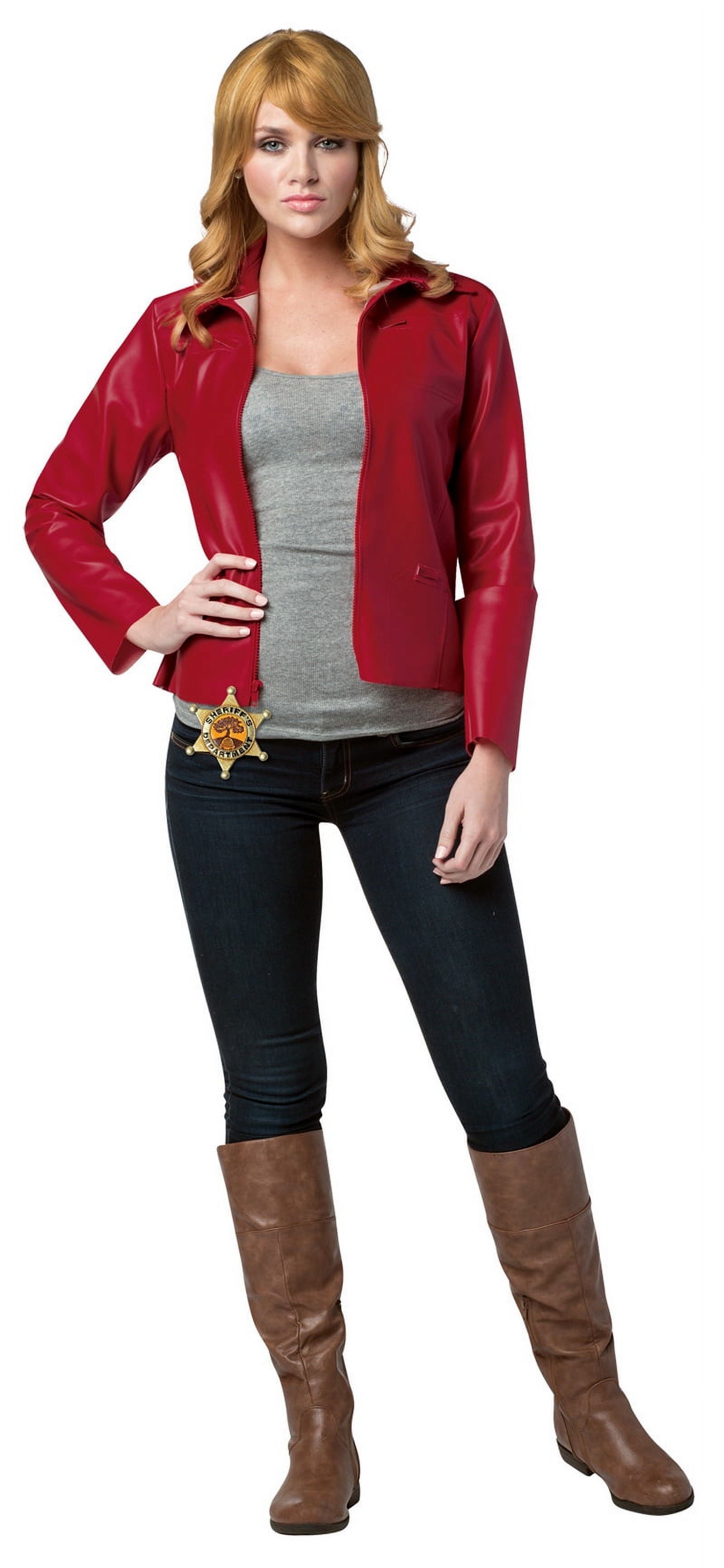 once upon a time emma red dress Once Upon a Time Emma Swan Jacket S06 3X-Large / Red