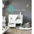 thumbnail image 1 of Once Upon a Time Story Book Quote Nursery Wall Decal Removable Sticker, 1 of 4