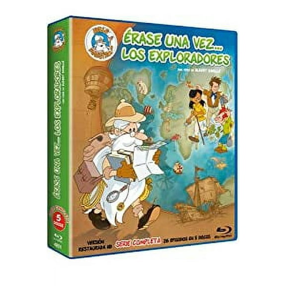 Once Upon a Time... The Explorers (Complete Series) - 5-Disc Set ( Il  tait une fois... les explorateurs ) [ Blu-Ray, Reg.A/B/C Import - Spain ]