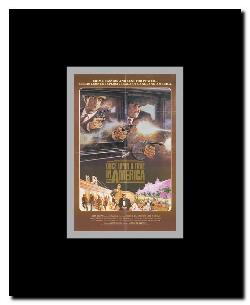 Once Upon a Time in America Framed Movie Poster