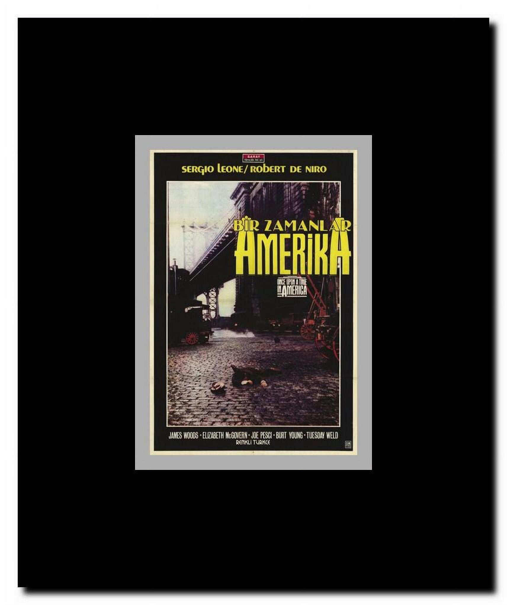 Once Upon a Time in America Framed Movie Poster