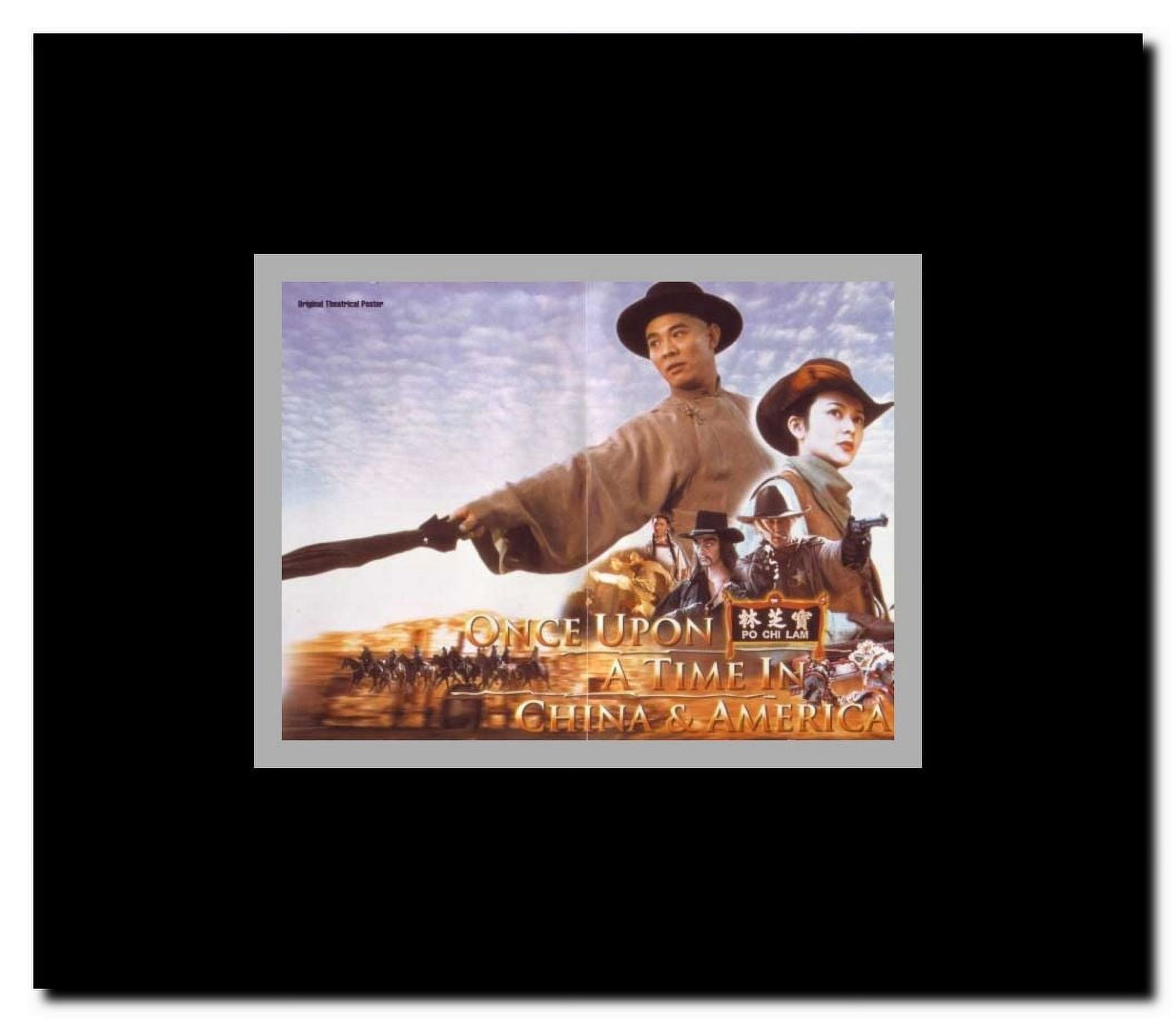 Once Upon a Time in China and America Framed Movie Poster