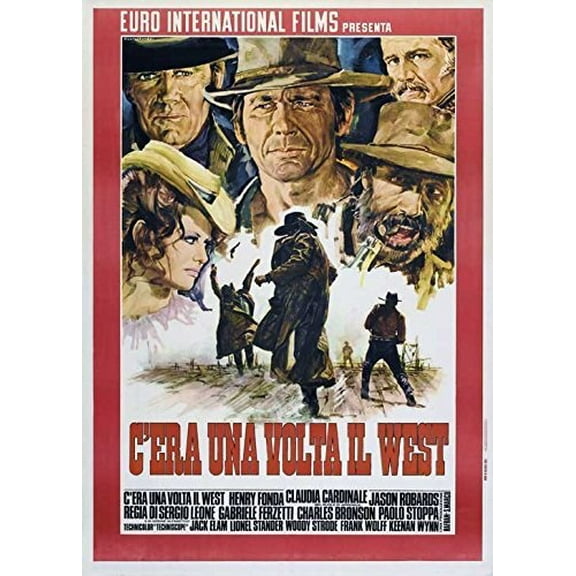 Once Upon a Time in The West (Italian D) Poster