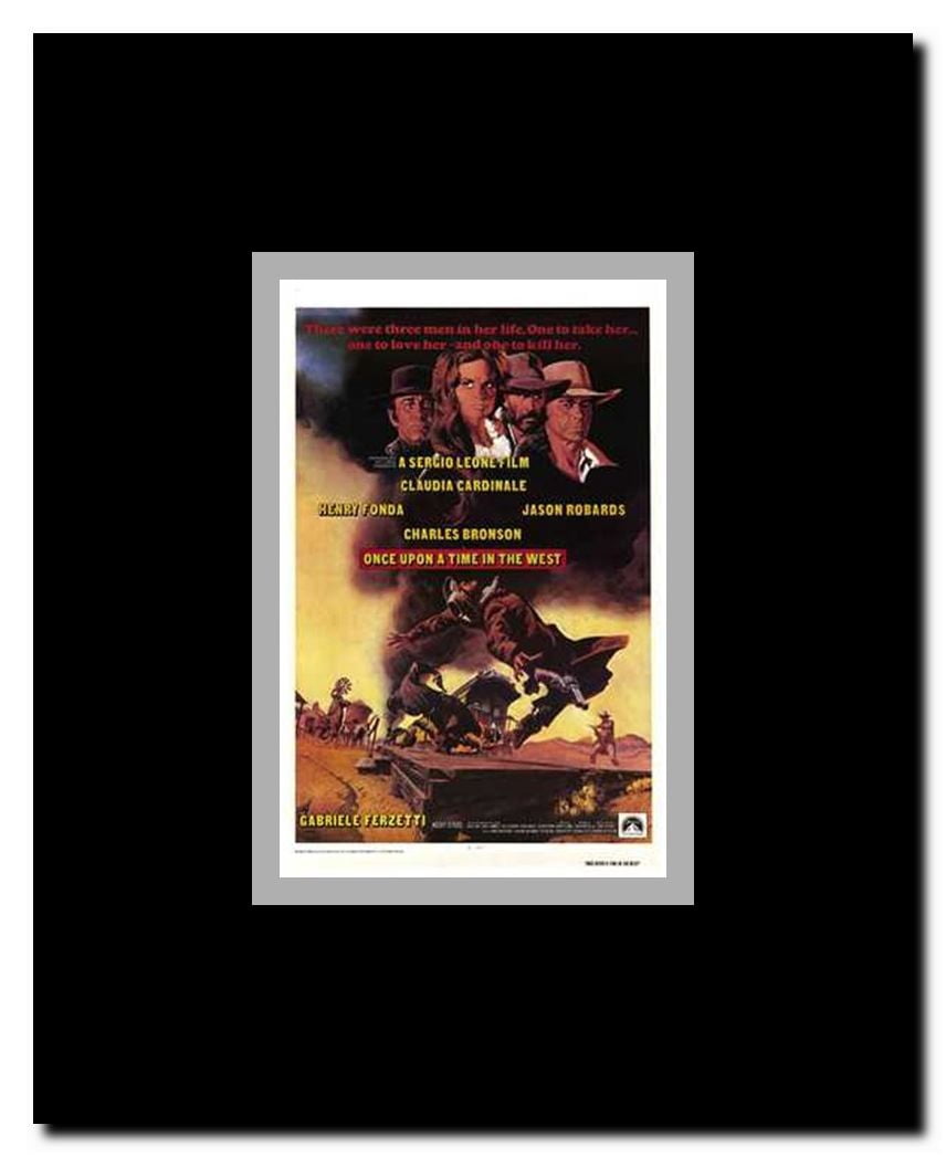 Once Upon a Time in the West Framed Movie Poster