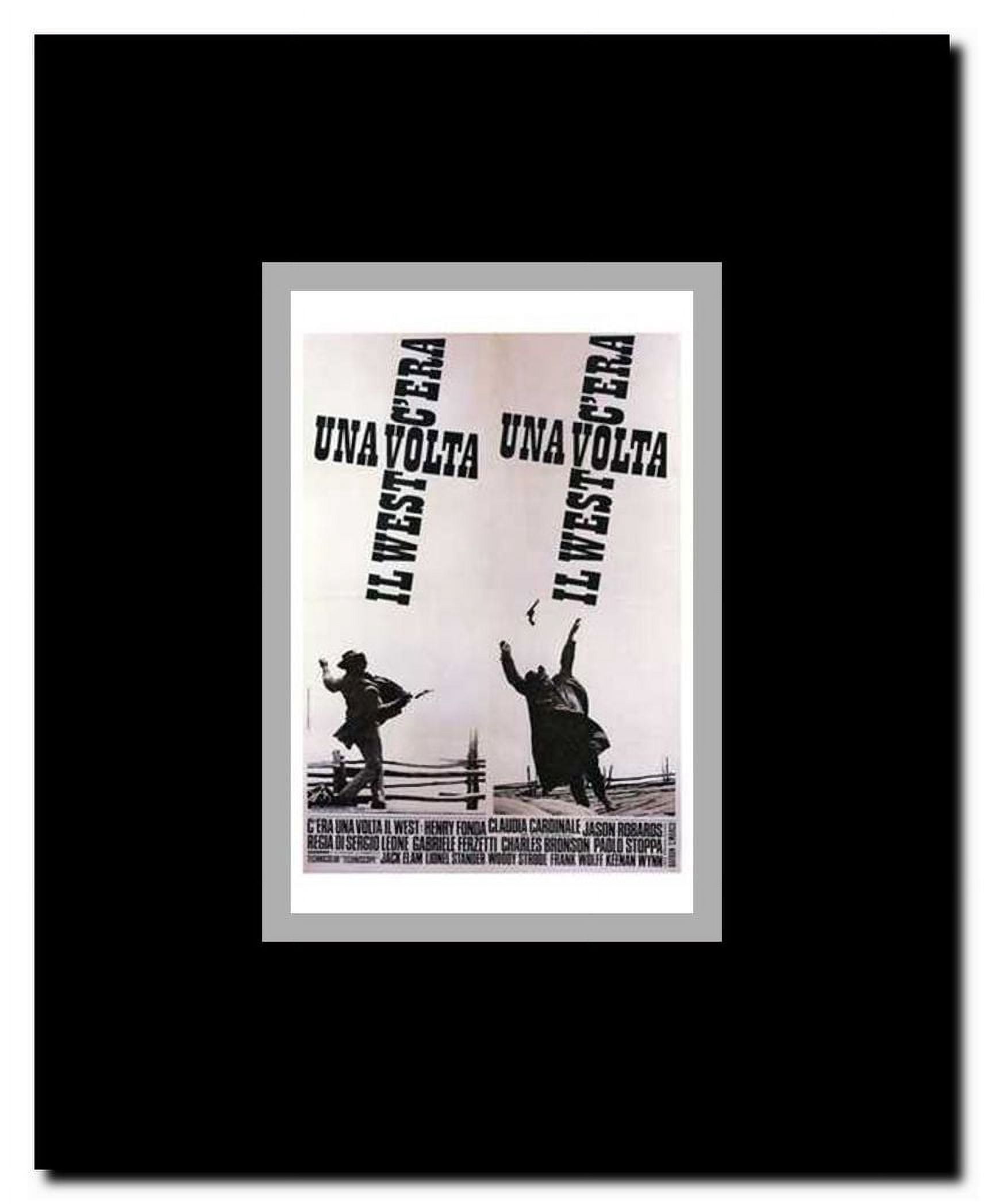 Once Upon a Time in the West Framed Movie Poster