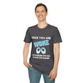 thumbnail image 1 of Once You Are Woke Hard To Go Back To Sleep Novelty T-Shirt, 1 of 7