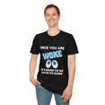 thumbnail image 1 of Once You Are Woke Hard To Go Back To Sleep Novelty T-Shirt, 1 of 7