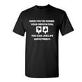 thumbnail image 1 of Once You Have Ruined Your Reputation Sarcastic Humor Graphic Novelty Funny T Shirt, 1 of 5