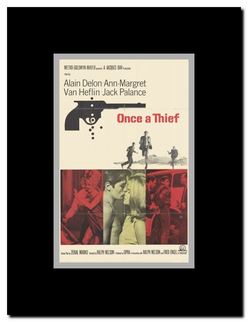 Once a Thief Framed Movie Poster
