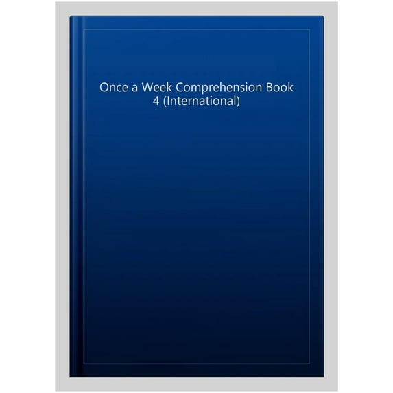 Once a Week Comprehension Book 4 (International) (Paperback)