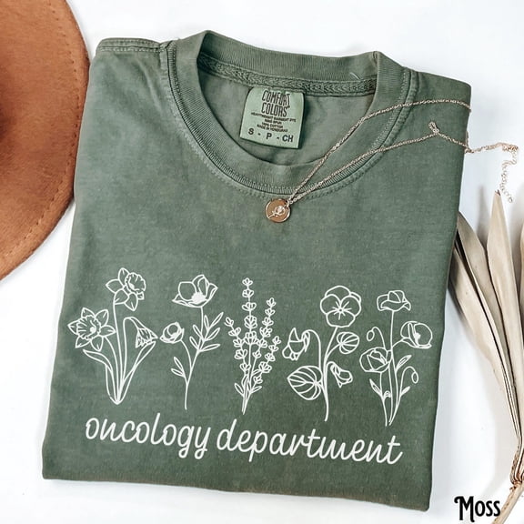Oncology Department T Shirt ONC Nurse Tshirt RN Tee Cancer Doctor Hematology Chemo Radiati