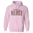 thumbnail image 1 of Oncology Nurse Leopard Print Hoodie Sweatshirt Unisex 2X-Large Pink, 1 of 5